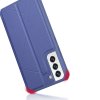Dux Ducis Skin X Bookcase luxusní flipové pouzdro na Samsung Galaxy S22 - modré