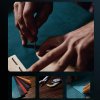 Pouzdro Sleep Flip SView Cover Pro na Xiaomi Redmi Note 12 Pro / Poco X5 Pro - modré