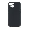 Koženkový elegantní kryt na iPhone 12 - černý