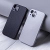 Koženkový elegantní kryt na iPhone 13 - černý