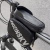 Wozinsky cyklistická brašna s pouzdrem na telefon / 1,5 l - černá(WBB21BK)