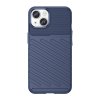 Thunder carbon kryt na iPhone 15 Plus - modrý