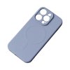MAG silikonový obal na iPhone 15 Plus - šedý