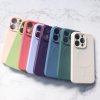 MAG silikonový obal na iPhone 15 Plus - fialový
