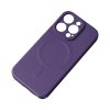 MAG silikonový obal na iPhone 15 Plus - fialový