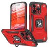 Wozinsky Ring Armor kryt na iPhone 15 Pro - červený