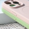 MAG silikonový obal na iPhone 15 - fialový