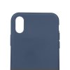 Matný TPU kryt na iPhone 15 - tmavě modrý