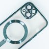 Chrome MagSafe kryt na iPhone 15 Plus - zelený