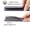 Magnetické flipové pouzdro Diva na iPhone 15 Pro Max - modré