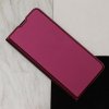 Flipové Soft pouzdro na iPhone 15 - vínové