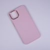 Saténový kryt na iPhone 15 Pro - růžový