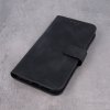 Velvet flipové pouzdro na iPhone 15 Plus - černé