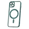 Chrome MagSafe kryt na iPhone 15 Pro - zelený
