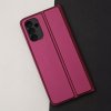 Flipové Soft pouzdro na iPhone 12 / 12 Pro - vínové