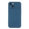 Jemně texturovaný kryt Honeycomb na iPhone 15 Pro - tmavě modrý