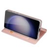 Dux Ducis Skin Pro luxusní flipové pouzdro na Samsung Galaxy S24 Plus - růžové