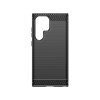 Ohebný carbon kryt na Samsung Galaxy S24 Ultra - černý