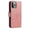 Magnetické elegantní pouzdro na Samsung Galaxy S24 Plus - růžové