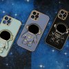 Astronaut kryt se stojánkem na iPhone 15 - černý