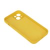 Silikonový kryt na iPhone 15 Pro - žlutý