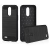 Ohebný carbon kryt na LG K10 2017