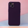 Silikonový kryt na Samsung Galaxy A55 5G - švestkový
