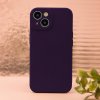 Silikonový kryt na Samsung Galaxy A55 5G - švestkový