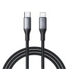eng pl Joyroom S A28 Flash Series 30W USB C Lightning cable 1m black 195857 1