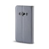Flipové magnetické pouzdro na Huawei Y6 II stříbrné 1