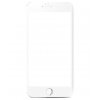 3D SOFT tvrzené sklo na iPhone 6/6s - bílé