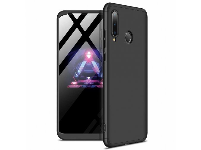 eng pl GKK 360 Protection Case Front and Back Case Full Body Cover Huawei P30 Lite black 49659 1