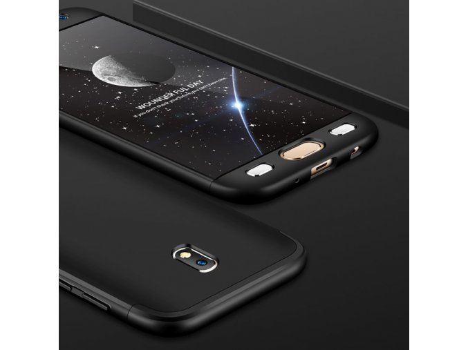 360 oboustranný kryt na Samsung Galaxy J7 2017 černý 3