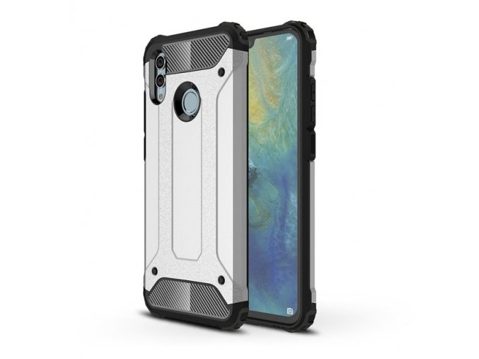 eng pl Hybrid Armor Case Tough Rugged Cover for Huawei P Smart 2019 silver 46563 1