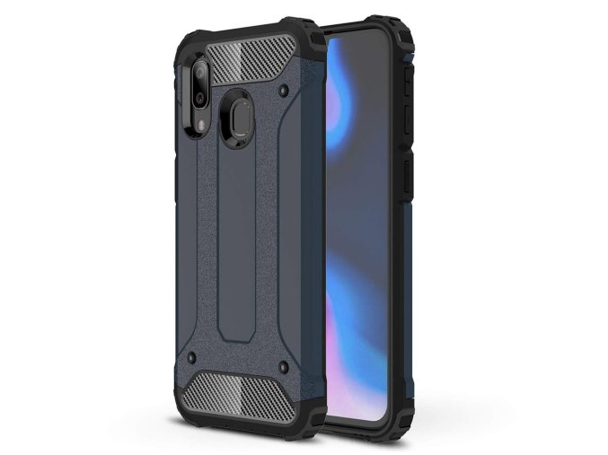 eng pl Hybrid Armor Case Tough Rugged Cover for Samsung Galaxy A40 blue 50375 1
