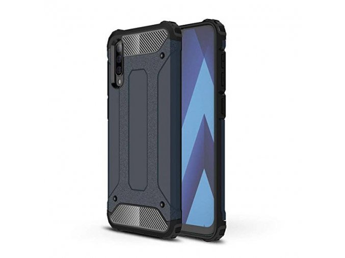eng pl Hybrid Armor Case Tough Rugged Cover for Samsung Galaxy A70 blue 50379 1