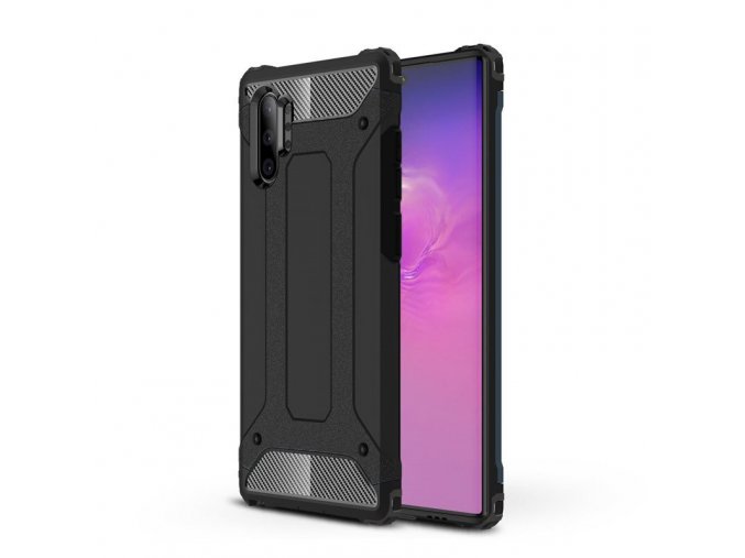 eng pl Hybrid Armor Case Tough Rugged Cover for Samsung Galaxy Note 10 Plus black 52369 1