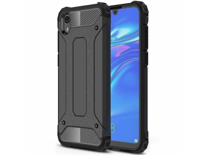 eng pl Hybrid Armor Case Tough Rugged Cover for Xiaomi Redmi 7A black 51333 1