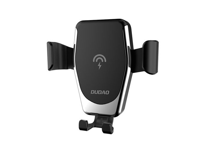 eng pm Dudao Gravity Wireless Charger 10W Car Mount Phone Bracket Air Vent Holder Qi Charger black F3Plus black 55651 1