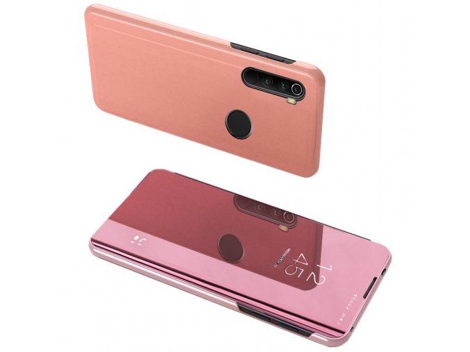 eng pl Clear View Case cover for Xiaomi Redmi Note 8 pink 54143 9