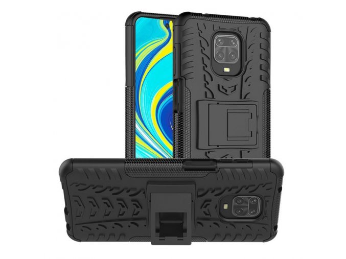 30674 outdoor kryt se stojankem na xiaomi redmi 9 cerny