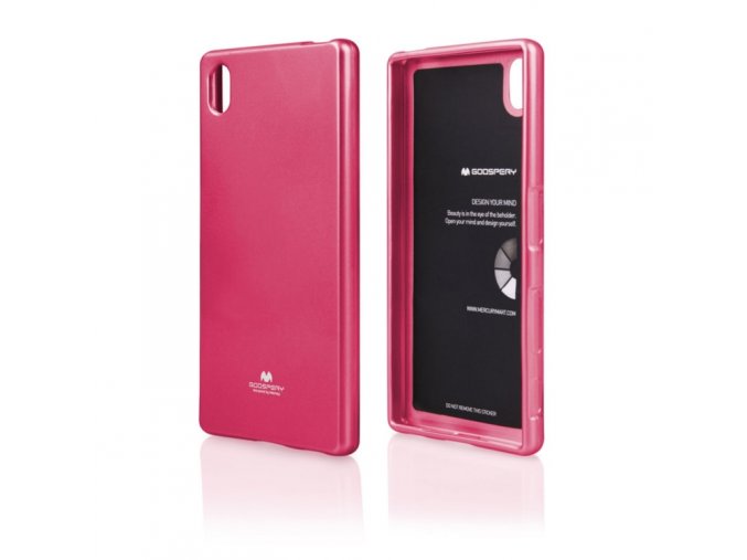 Perleťový kryt na Sony XA1 růžový