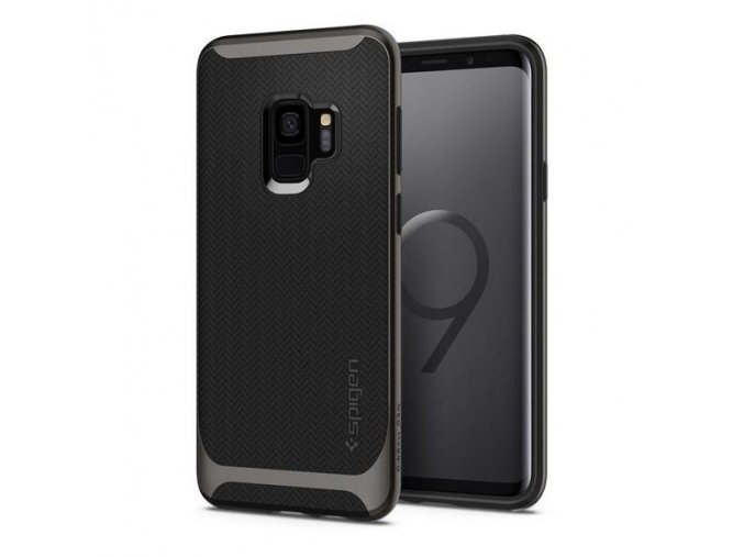 Spigen Neo Hybrid TPU grey na samsung S9