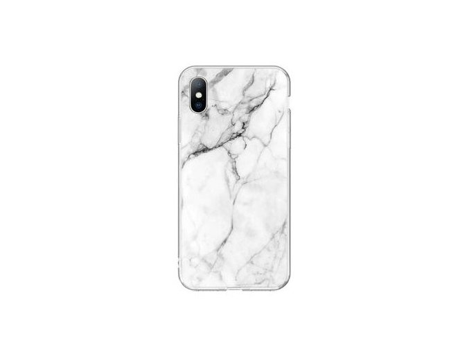 eng pl Wozinsky Marble TPU case cover for Xiaomi Redmi Note 7 white 53513 2