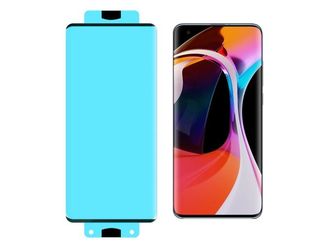 eng pl 3D Edge Nano Flexi Glass Hybrid Full Screen Protector with frame for Xiaomi Mi 10 Pro Xiaomi Mi 10 transparent 59203 2