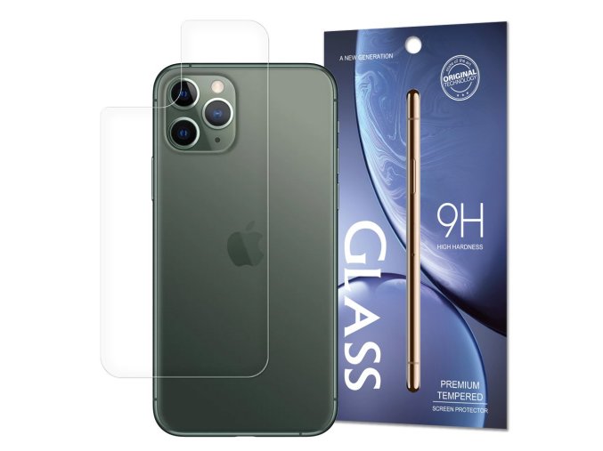 eng pl Back Tempered Glass 9H Screen Protector for iPhone 11 Pro Max packaging envelope 55286 1