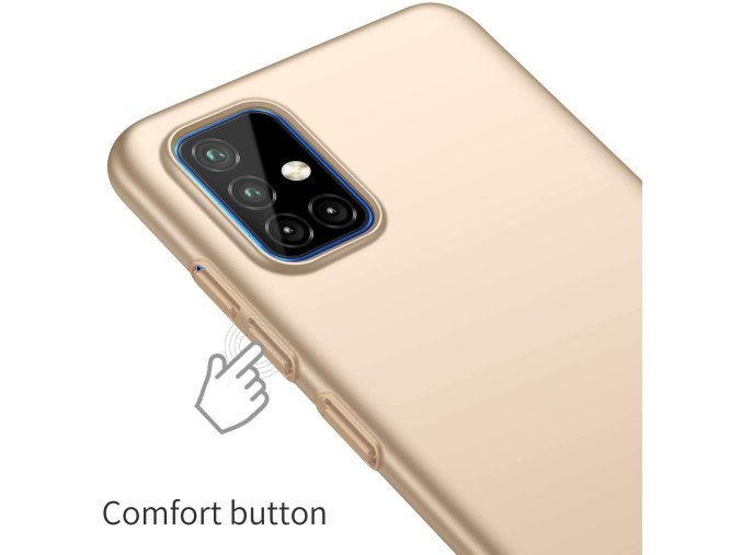 31496 matny thin kryt na xiaomi redmi 9 zlaty