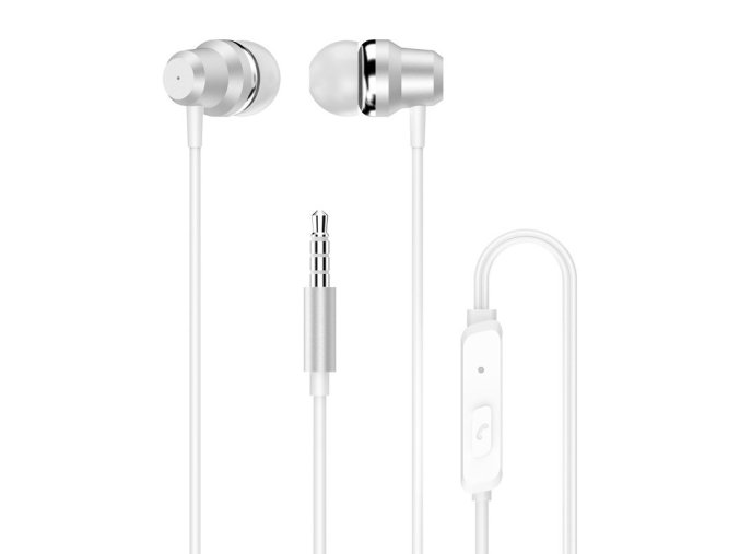 eng pl Dudao in ear earphone 3 5 mm mini jack headset with remote control white X10 Pro white 62924 1