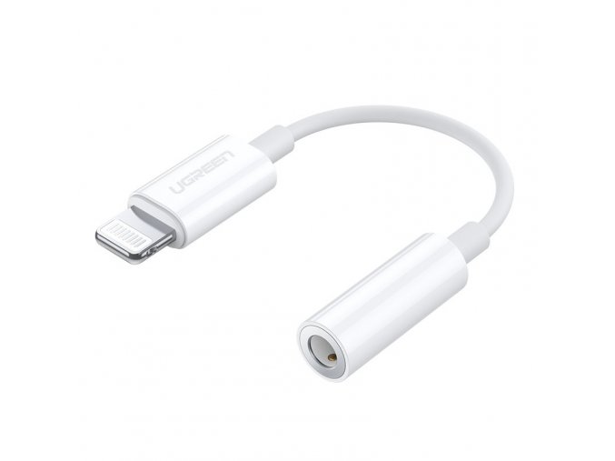 eng pl Ugreen MFI Adapter from Lightning to headphones jack 3 5 mm port white US212 30759 61917 1