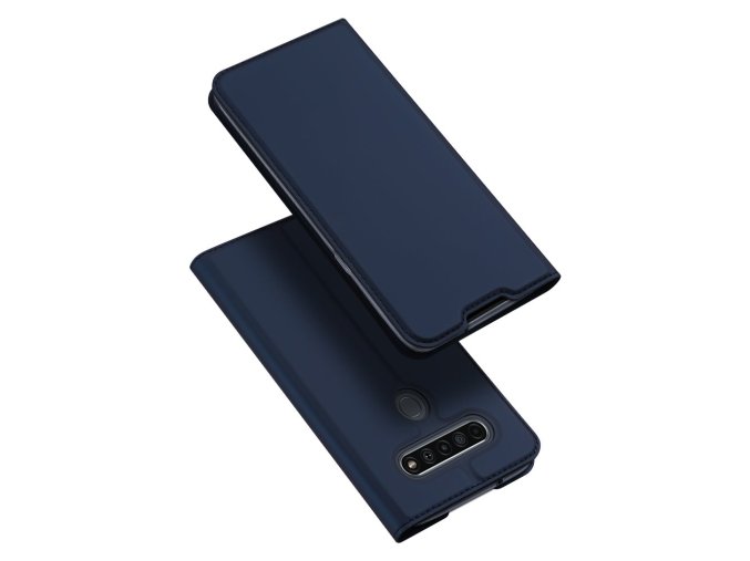 eng pl DUX DUCIS Skin Pro Bookcase type case for LG K61 blue 63258 1